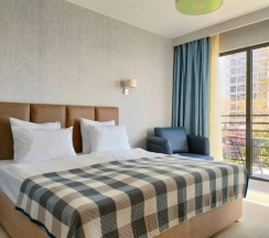 Двухместный номер Deluxe с красивым видом из окна двуспальная кровать в Sokol