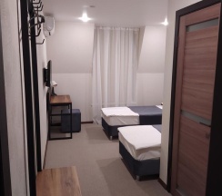 2-местный 1-комнатный номер стандарт с 2 односпальными кроватями в Smart Hotel Neo Туапсе