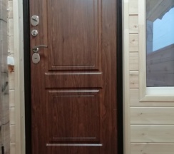 Студия с красивым видом из окна в Раш