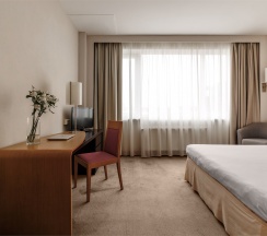 Номер Standard с двуспальной кроватью в Novotel Санкт-Петербург Центр