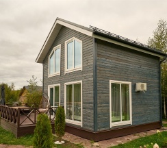 Коттедж с террасой в Ялкала