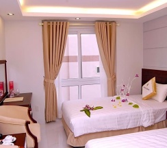 Двухместный номер Deluxe 2 отдельные кровати в Nam Hung Hotel