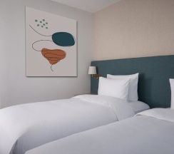 Двухместный номер 2 отдельные кровати в DoubleTree by Hilton Shymkent