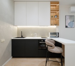 Комфортная студия с видом на набережную в Happy House - Люблинская