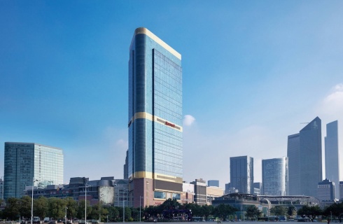 Китай, Тяньхэ: Отель Guangzhou Marriott Hotel Tianhe