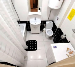 2-комнатные апартаменты стандарт с 1 двуспальной кроватью (без окна) в Deluxe apartments