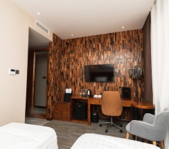 Двухместный номер Standard 2 отдельные кровати в East Astana Hotel