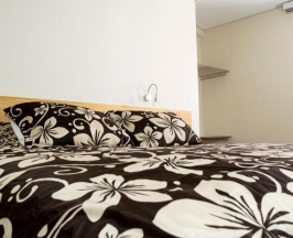 Двухместный люкс Deluxe двуспальная кровать в The Cranky Croc Hostel