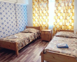 Номер эконом с 2 односпальными кроватями в Юшково