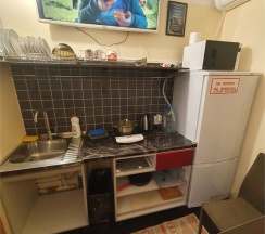 Студия стандарт: Двуспальная кровать, Кухня, Ванная комната в Реальное место отдохнуть
