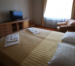 Номер улучшенный стандарт с 1 двуспальной кроватью (корпус 1/8, 1/22) в Икша