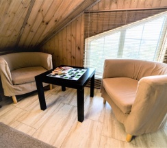 34 - Двухместный мансардный номер с боковым видом на море в Азов Инн