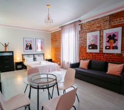 Апартаменты "Rose" с ванной в Сhо