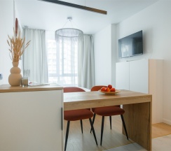 Coral - 2х местные делюкс апартаменты-студия около м.Сокол (11 этаж) в Smart Lofts Moscow