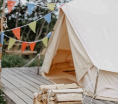 Тент с видом на окрестности в Soulcamp