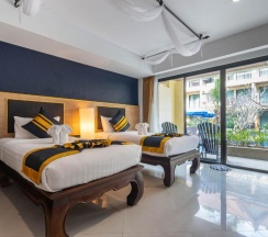 Двухместный номер Pool Access Deluxe 2 отдельные кровати в Diamond Cottage Resort & Spa