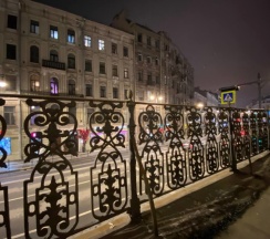 Двухместный номер с 1 двуспальной или двумя односпальными кроватями №5 в Boho Nevsky 132 Hotel