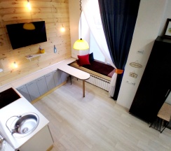 Квартира в Апартаменты на 1 Бабушкина, д. 57, кв. 17
