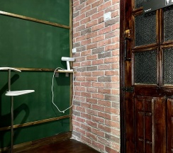 Кровать в 1-местном общем мужском номере в Greenwall