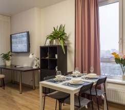 3-комнатные апартаменты студия Большая филевская улица 3к2 в Mira Apartments