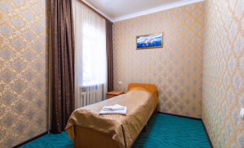 Одноместный номер Comfort с красивым видом из окна в Эльбрус