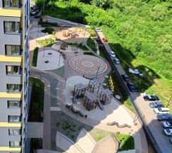 Апартаменты c 1 комнатой с балконом в Квартира от William House Уютный уголок счастья в ЖК Йога-квартира, в которой хочется жить