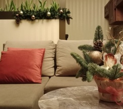 Апартаменты с ванной и балконом в My Favourite Garden Hotel