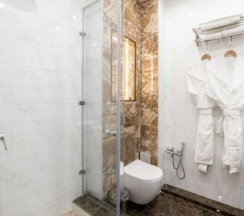 Двухместный номер Standard с красивым видом из окна двуспальная кровать в Orient Hotel Bishkek (Ориент отель Бишкек)