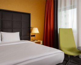 Номер стандарт с 1 двуспальной кроватью в Airportcity Plaza St. Petersburg