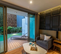 Двухместный номер Pool Access Deluxe двуспальная кровать в Отель Wyndham Grand Nai Harn Beach Phuket