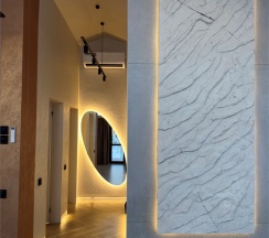 Дом «GOLD» с банным чаном на террасе в Luxe House