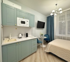 Студия на 2 чел у м Арбатская в Апарт Комфорт