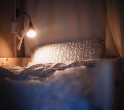 Кровать в 8-местном общем номере в Karelia hostel