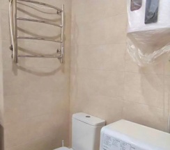 Студия с балконом и с красивым видом из окна в SOVA