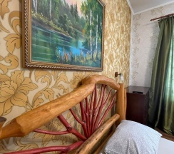 Номер полулюкс с 1 двуспальной кроватью (с балконом) в Русский лес