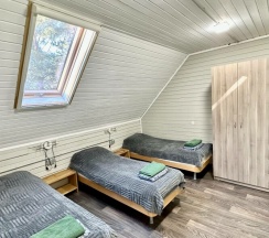 Двухэтажный коттедж Дом Совы до 7 гостей в Командор