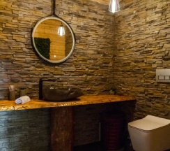 Шале с баней в Фазенда