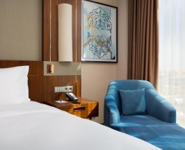 Двухместный номер Expo View Deluxe двуспальная кровать в Hilton Astana