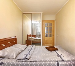 Двухместные апартаменты с 2 комнатами (двуспальная кровать) в Sunrise-flat