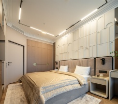 Двухкомнатный LUX с видом на море в Real Apartments Sochi