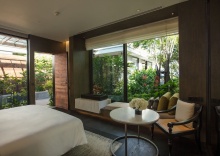 Двухместная Pool Villa beachfront двуспальная кровать в Rosewood Phuket