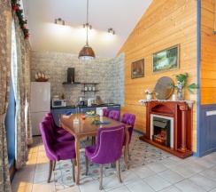 Коттедж "Сканди" с террасой и сауной (расположен в Поварово) в Сканди хаус