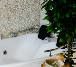 Апартаменты VIP с сауной, джакузи и камином (SPA) в Loft SPA