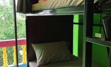 Кровать в общем номере (женский номер) в Hostel El biografo
