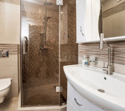 Евродвушка 50 кв.м. на берегу моря с бассейном ул. Мира 44 в Милка