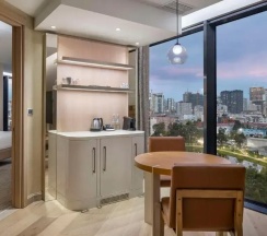 Люкс c 1 комнатой с панорамным видом в Hilton Batumi