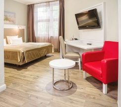 Двухместный номер Comfort 2 отдельные кровати в Hotel Domicil Hamburg by Golden Tulip