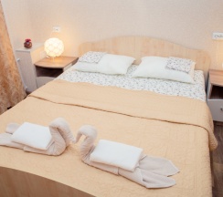 Двухместный номер с 1 кроватью и ванной комнатой в ЗОО