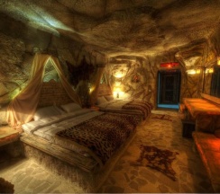 Двухместный Room Standard Cave двуспальная кровать в Caves Beach Resort Hurghada - Adults Only - All Inclusive