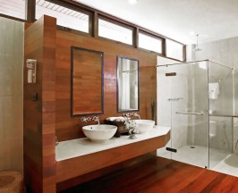 Двухместный номер Pavillion Deluxe рядом с пляжем двуспальная кровать в Baan Krating Phuket Resort
